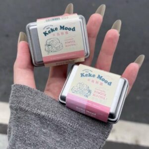 رژگونه فلزی Keke Mood مدل Peninsula IRON Box با بافت پودری نرم و جلوه طبیعی