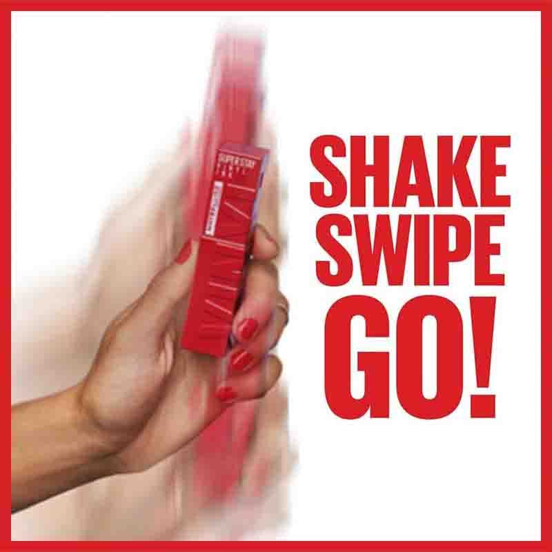 114 رژ لب مایع مات Maybelline Super Stay Vinyl Ink 35 Cheeky