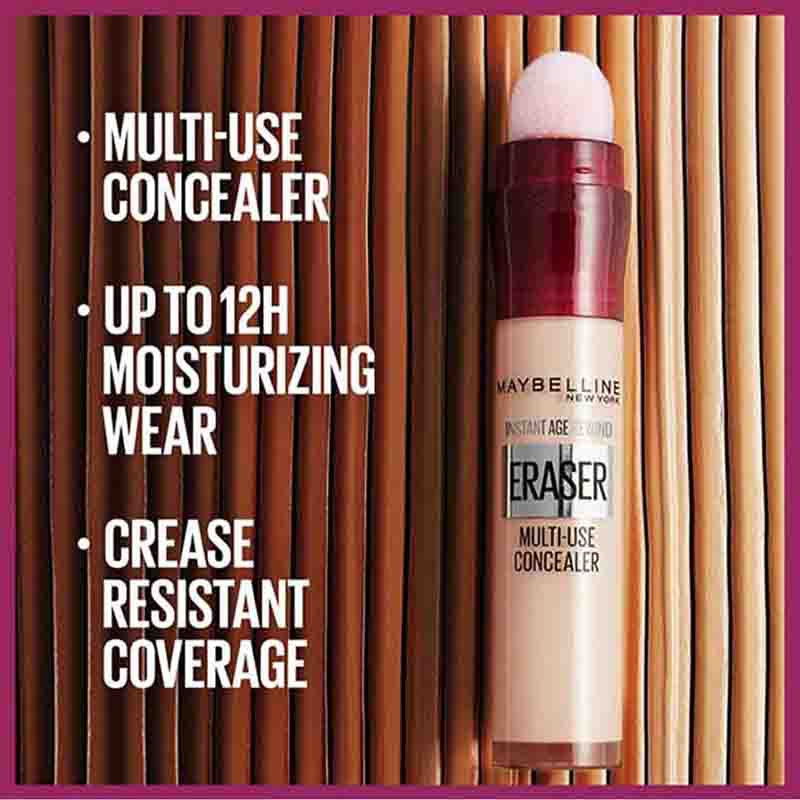 120 کانسیلر ضدچروک Maybelline Instant Anti Age Eraser Eye 01 Light