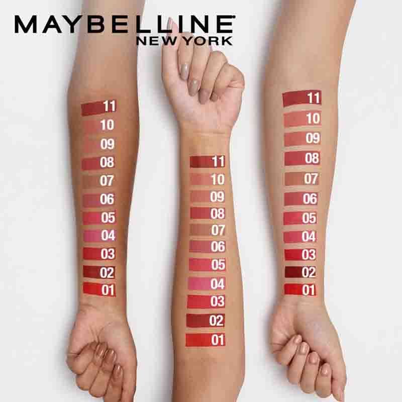 121 رژ لب مایع مات Maybelline Sensational Liquid Matte Lipstick 08 Sensationally Me – 7ml