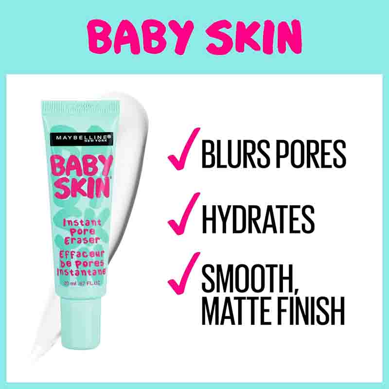 125 پرایمر مات‌کننده Maybelline Baby Skin Instant Pore Eraser Primer
