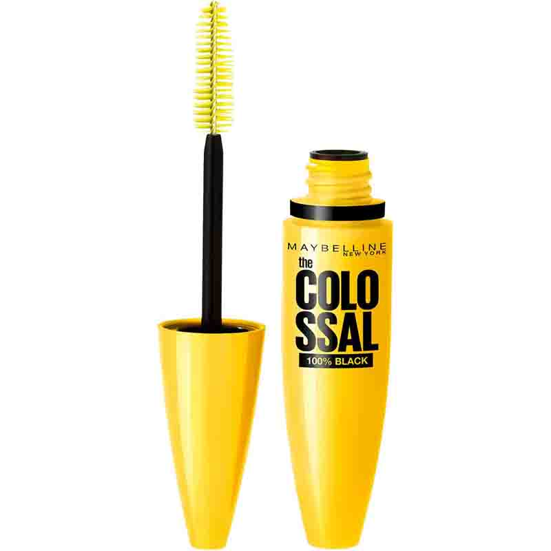 128 ریمل حجم‌دهنده Maybelline Colossal Volum' Express Mascara 100% Black – 10.7ml