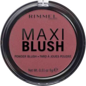 رژگونه پودری ریمل لندن مدل Maxi Blush رنگ Rendez Vous