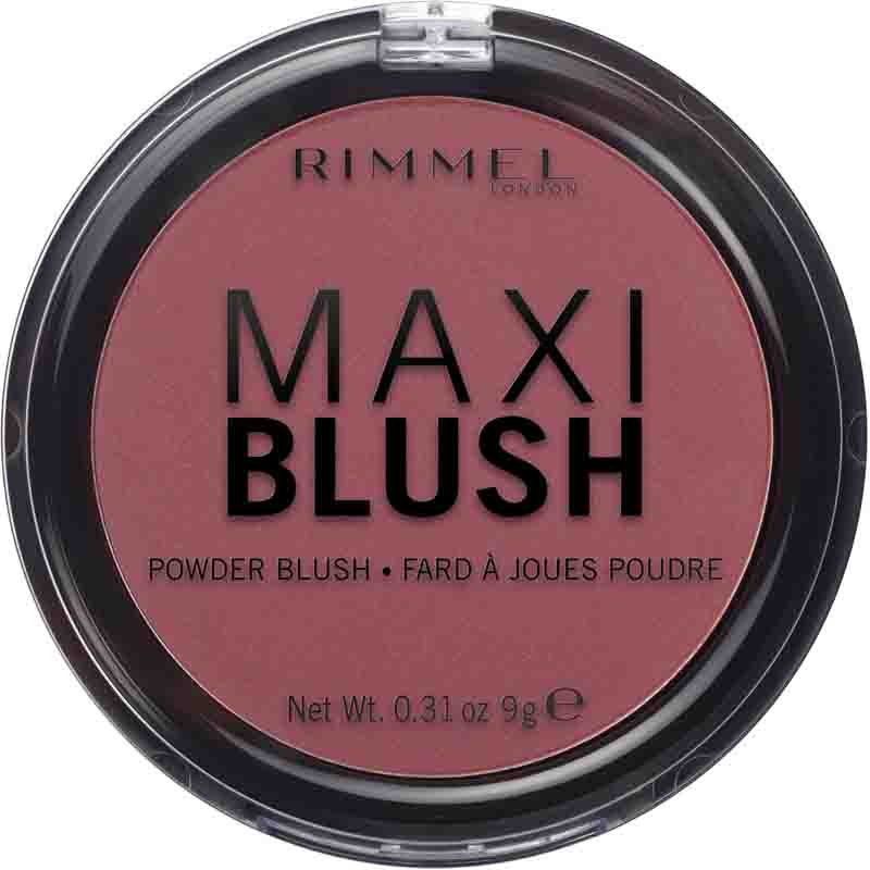 رژگونه پودری ریمل لندن مدل Maxi Blush رنگ Rendez Vous