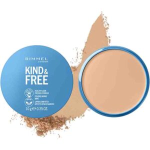 پودر فشرده ریمل لندن مدل Kind & Free رنگ Light