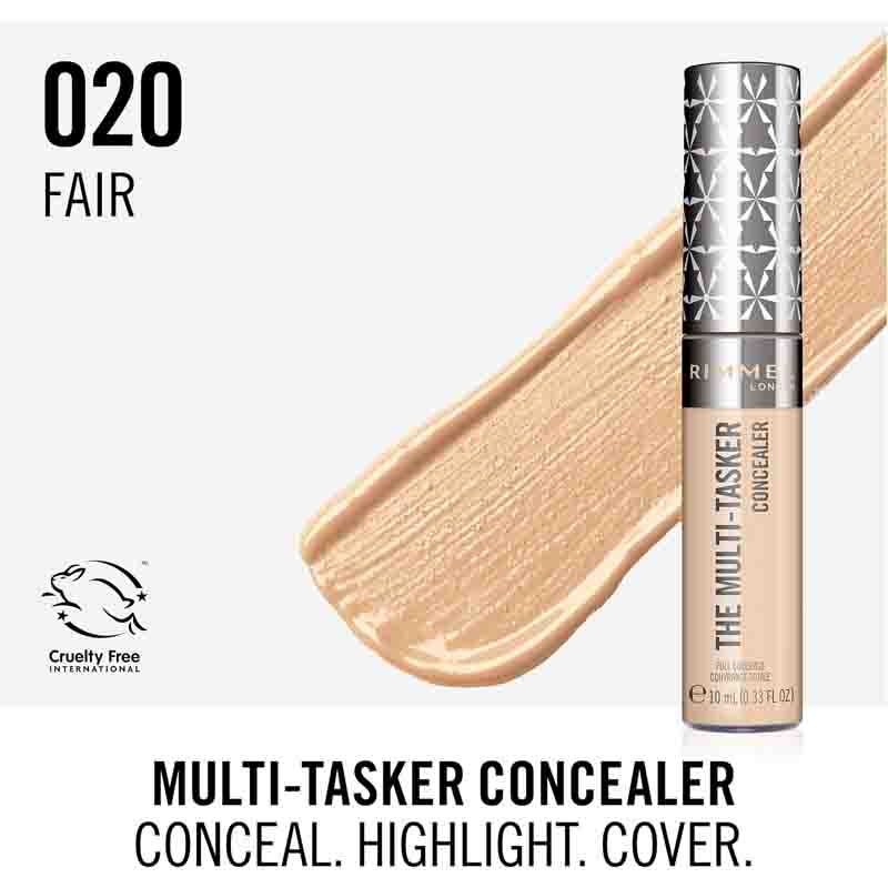35 کانسیلر Rimmel The Multi-Tasker شماره 020 Fair
