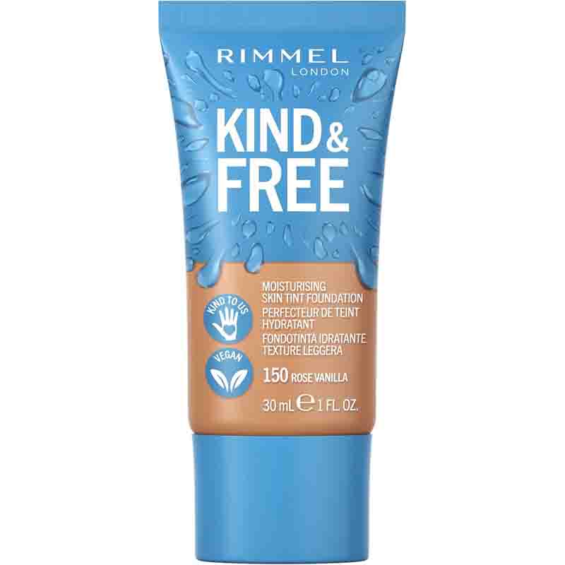 کرم تینت مرطوب کننده ریمل لندن مدل Kind & Free رنگ Rose Vanilla