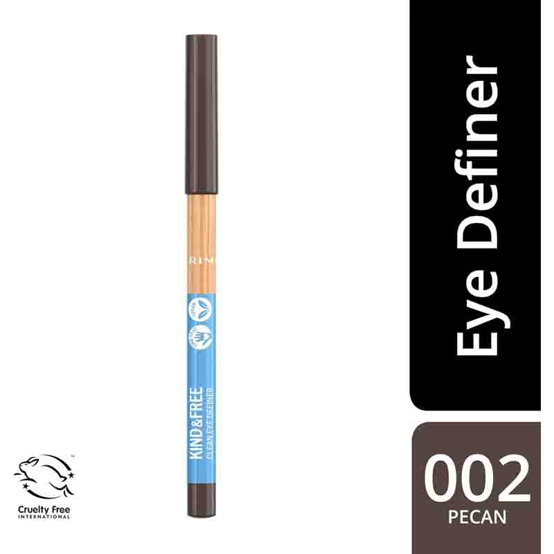 94 مداد چشم وگان Rimmel Kind & Free – شماره 002 Pecan (1.1g)
