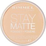پودر فشرده مات کننده Rimmel London مدل Creamy Natural