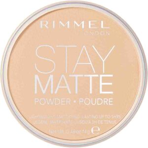 پودر فشرده مات کننده Rimmel London مدل Creamy Natural